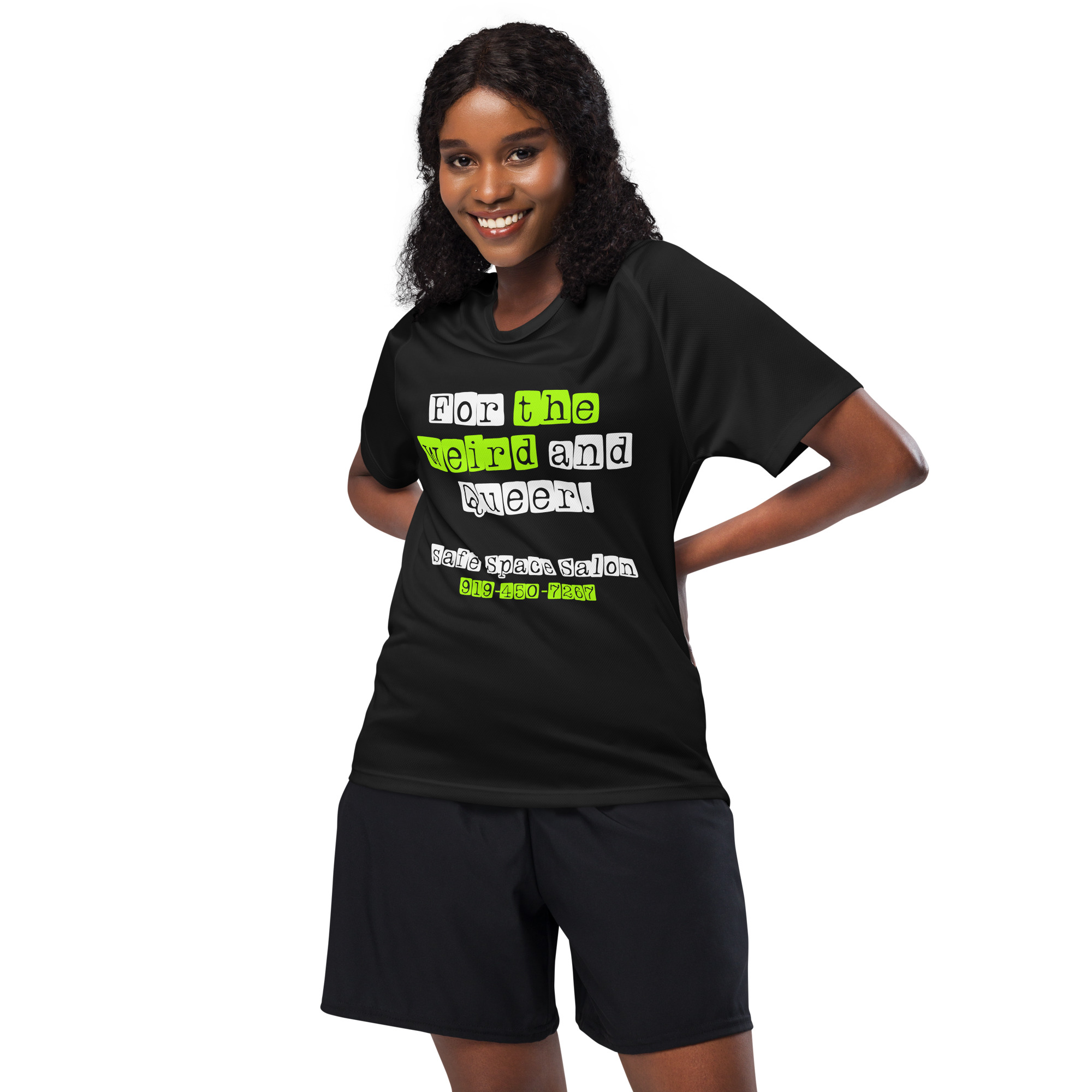 Unisex sports jersey - Safe Space Salon